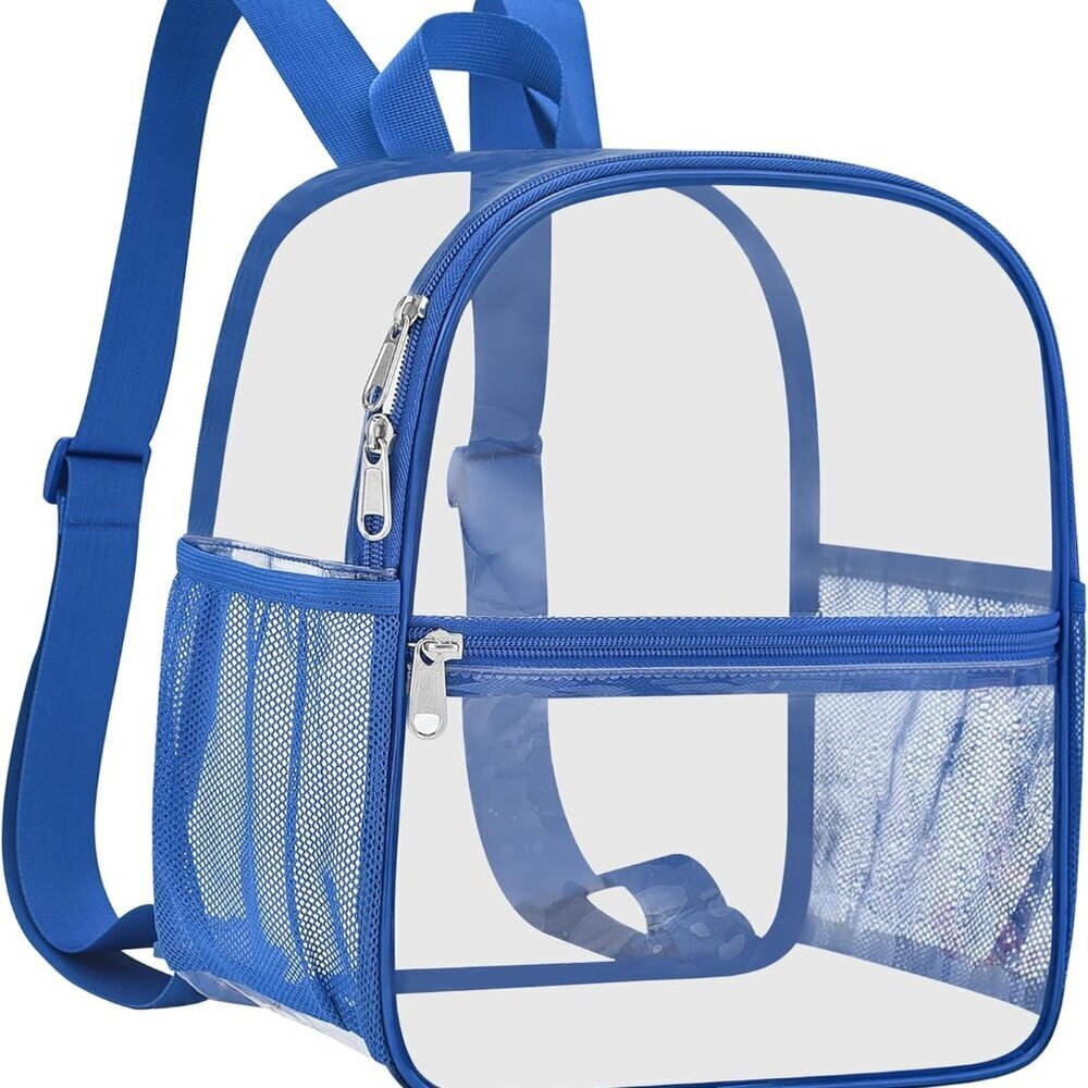 Clear Backpack Stadium Approved 12X11x6, Waterproof Clear Bag Stadium Backpack f
